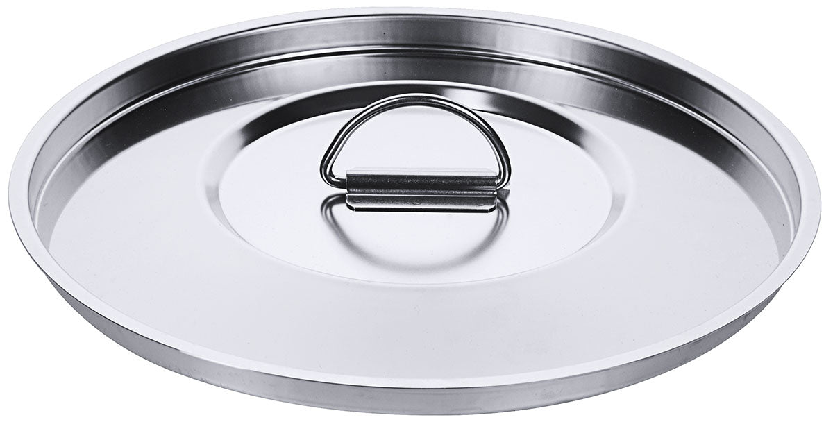Edelstahl-Topfdeckel mit Griff