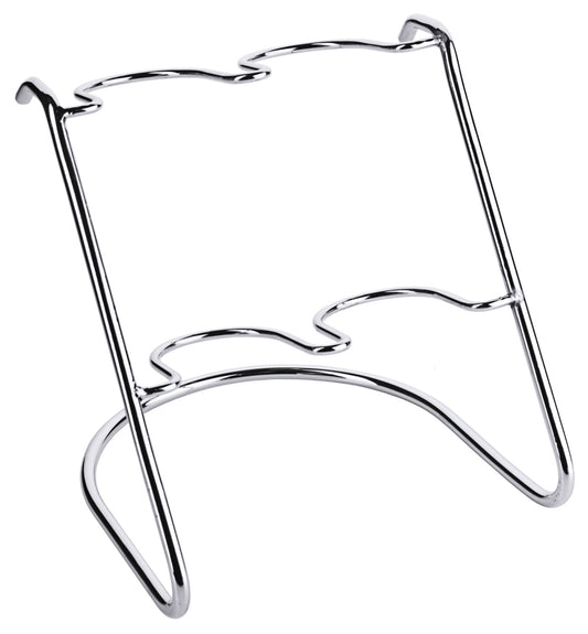 Metallständer für Tabletts oder Platten.
