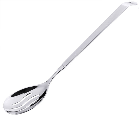 Edelstahl-Schöpflöffel mit Schlitzen