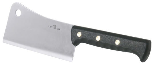 Hackmesser mit schwarzem Griff.