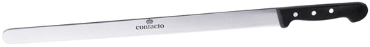 Langes Messer mit schwarzem Griff.