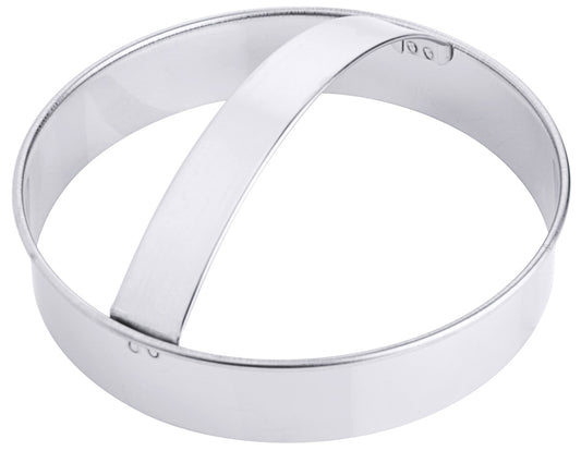 Edelstahl-Backring mit Trennsteg