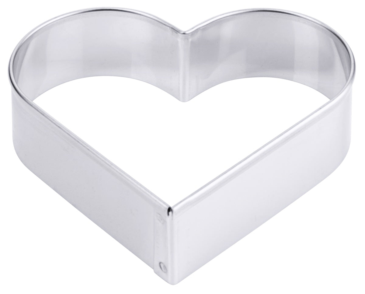 Herzförmiger Backring aus Metall