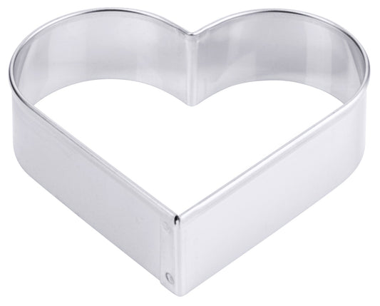 Herzförmiger Backring aus Metall