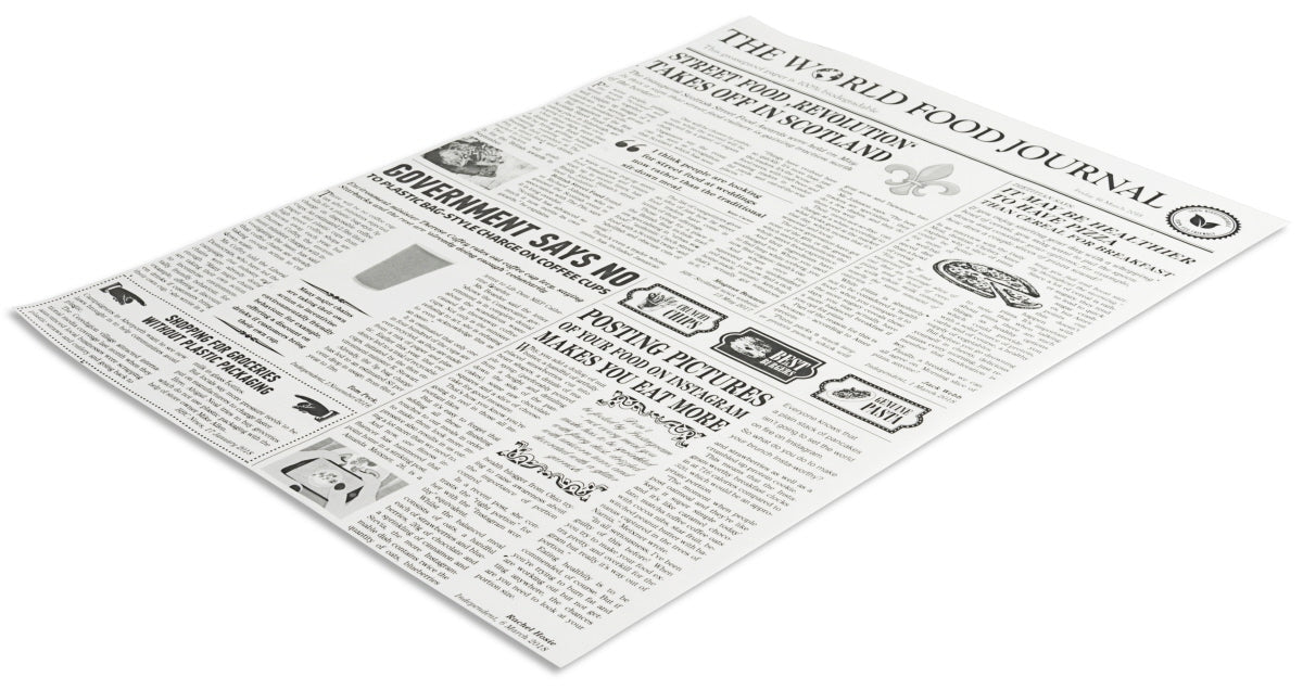 Zeitung mit Gastronomie-Nachrichten.