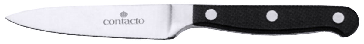 Küchenmesser mit schwarzem Griff.