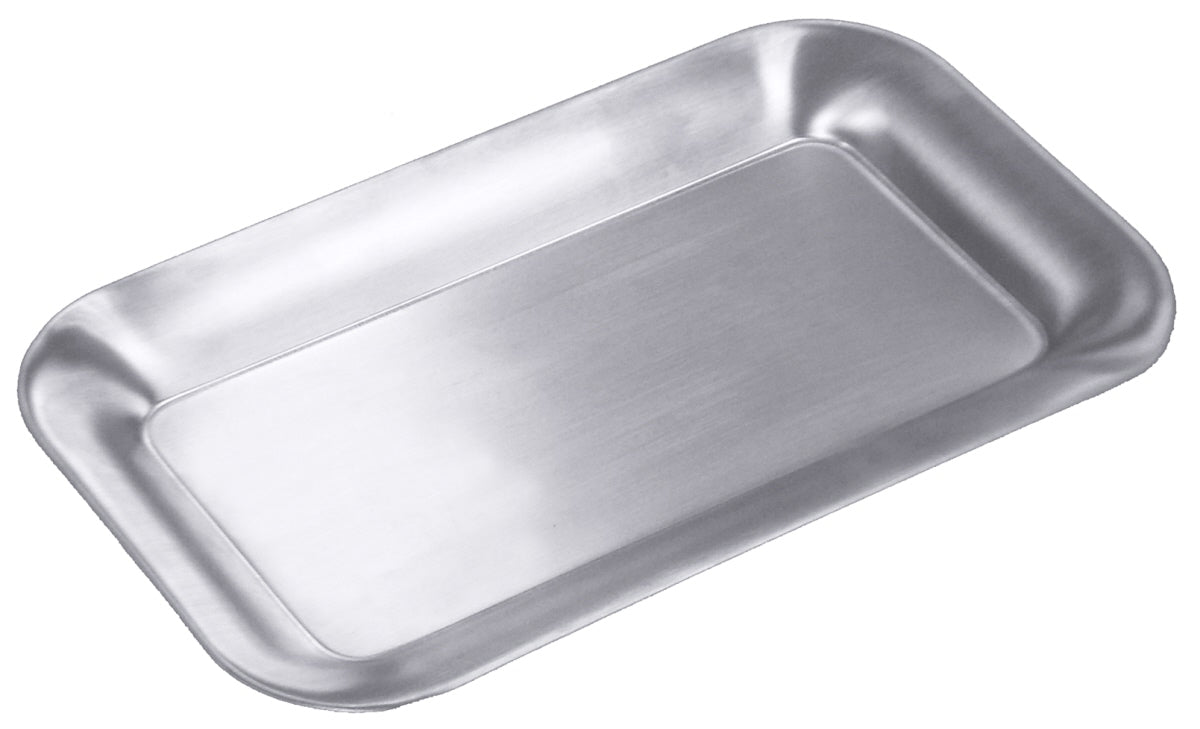 Metalltablett für Gastronomiebedarf.