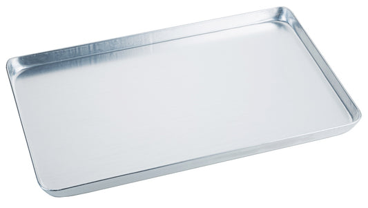 Metalltablett für Gastronomiebedarf.