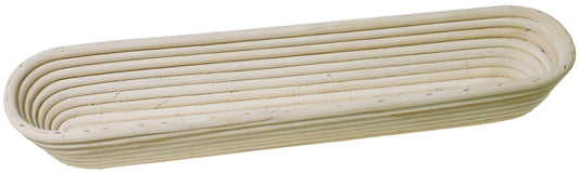 Ovaler Teiggärkorb aus Rattan