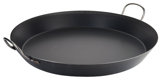 Große schwarze Paellapfanne