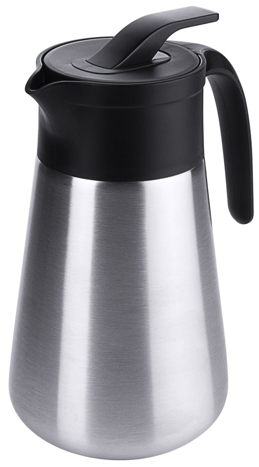Thermokanne aus Edelstahl mit Deckel