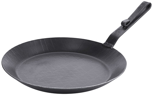 Schwarze Gusseisenpfanne