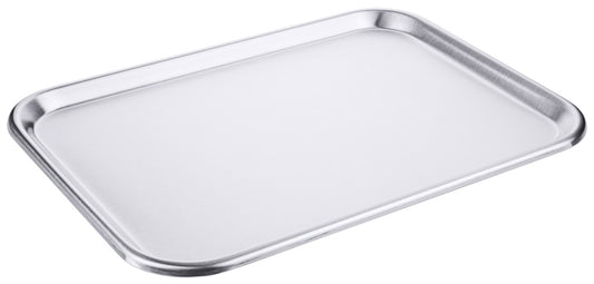 Metalltablett für Gastronomiebedarf.