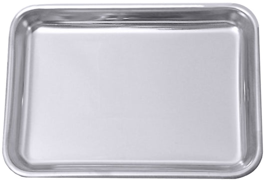 Metalltablett für Gastronomiebedarf.