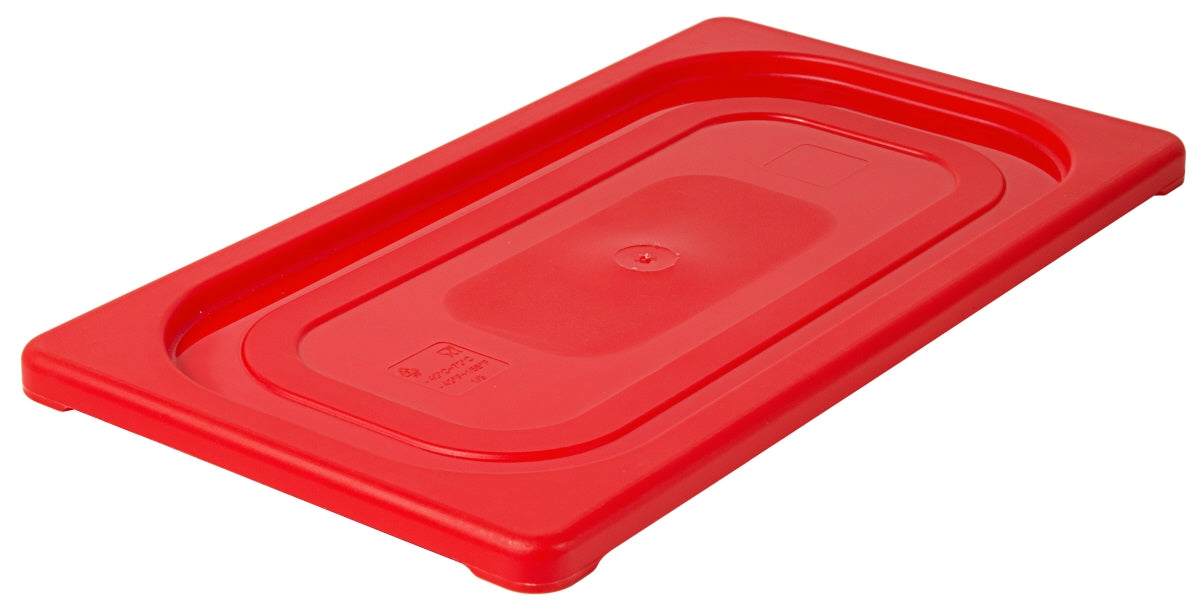 Roter Deckel für GN-Behälter.