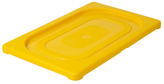 Gelber Deckel für GN-Behälter.