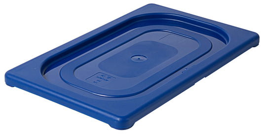 Blauer Deckel für GN-Behälter.