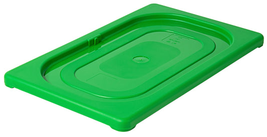 Grüner Deckel für GN-Behälter.