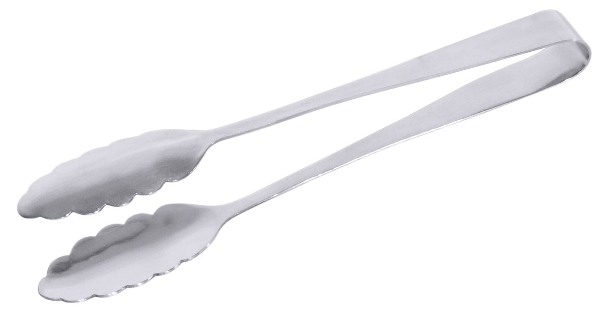 Metallzange für Gastronomiebedarf.