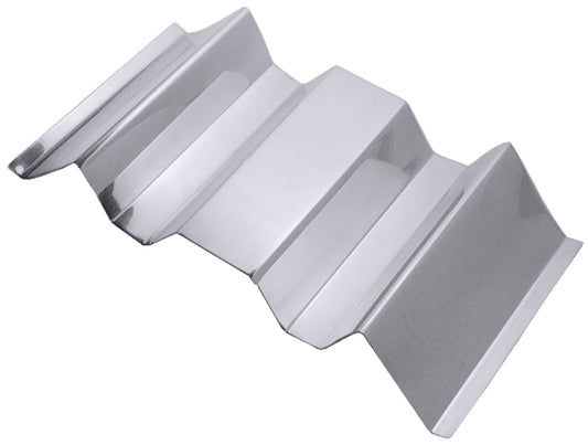 Metallisches GN-Behälter-Abtropfgestell.