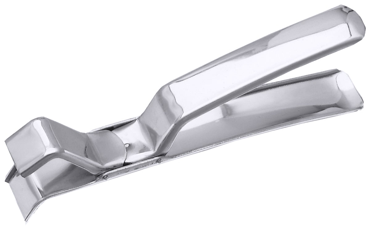 Metallischer Verschlussclip für Beutel.