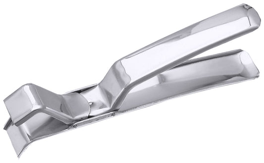 Metallischer Verschlussclip für Beutel.