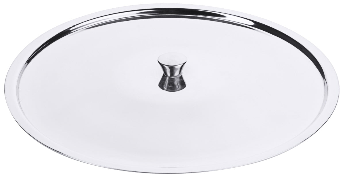 Topfdeckel aus Edelstahl für Gastronomie.