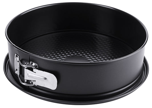 Schwarze Springform für Gastronomie.