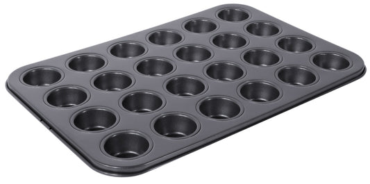 Backblech mit Muffinformen.