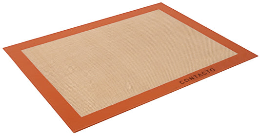 Backmatte mit orangefarbenem Rand