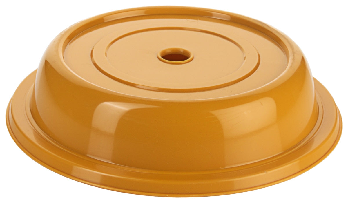 Orange Kunststoffhaube für Speisen