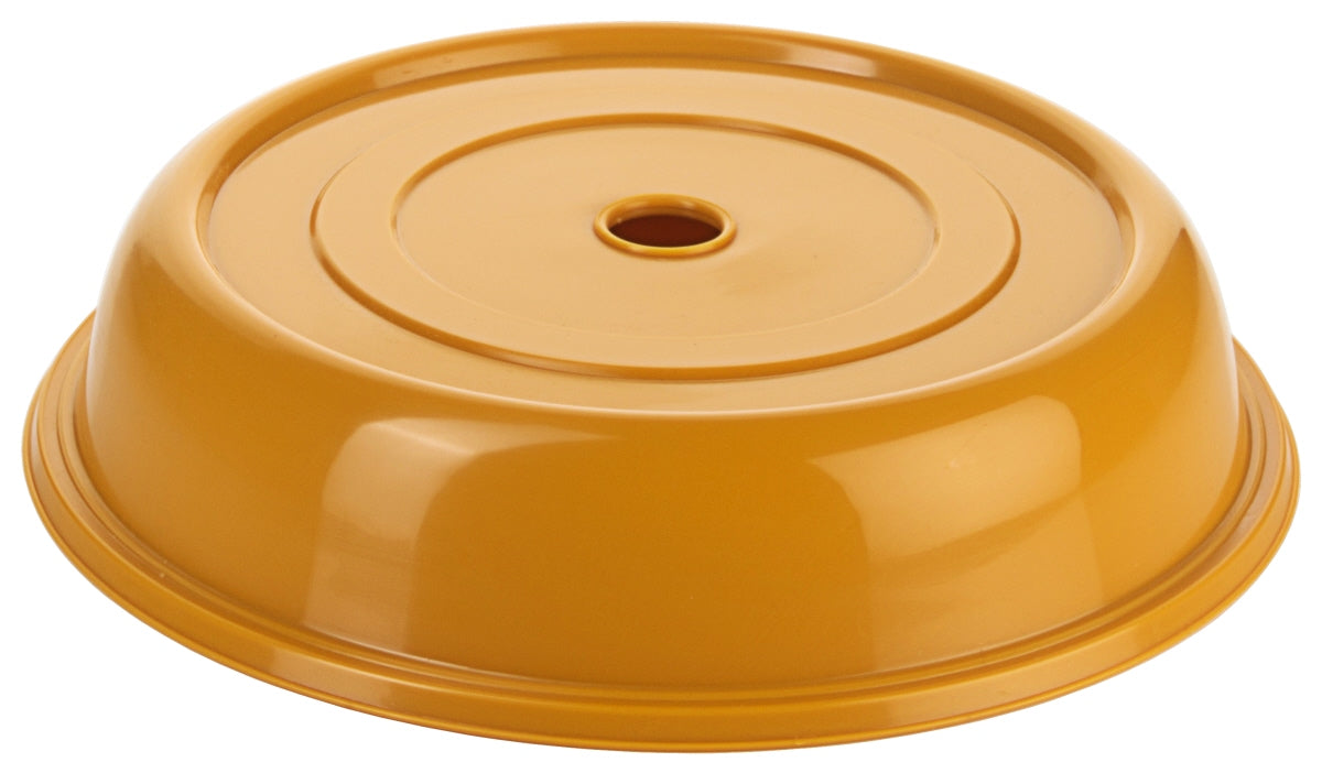 Gelbe Speisenhaube aus Kunststoff