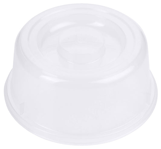 Transparente Abdeckhaube für Speisen.