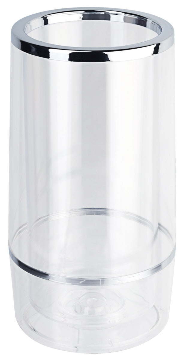 Transparenter Acryl-Behälter mit Deckel.