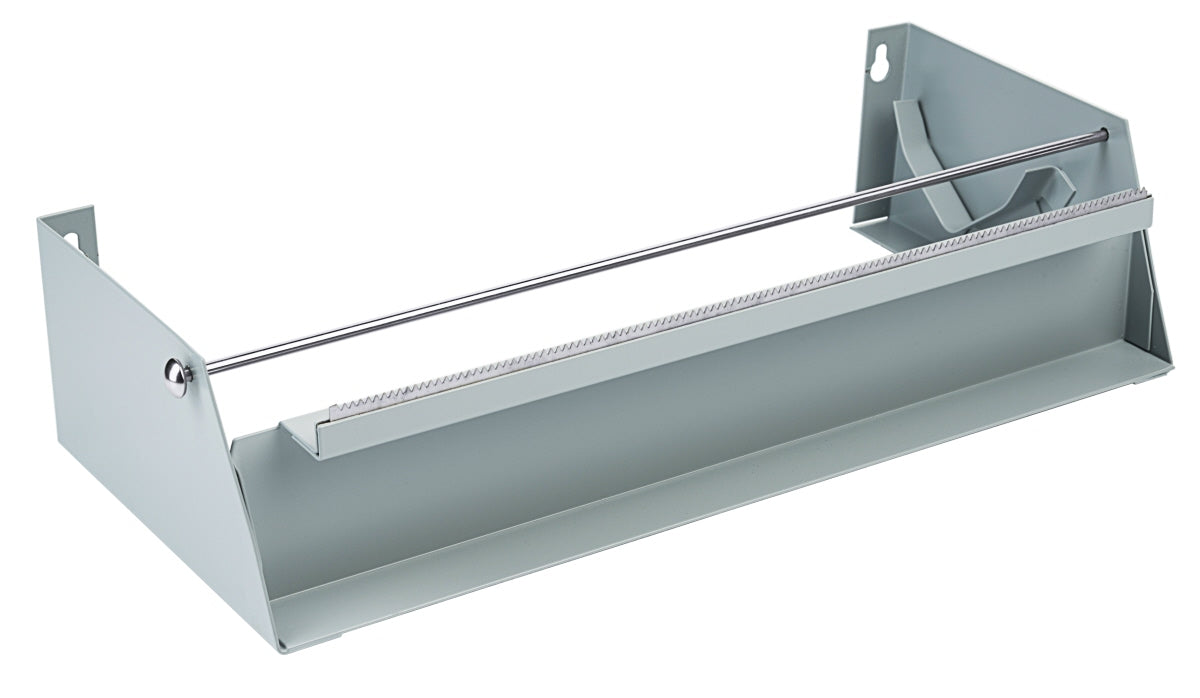 Metallhalterung für Papierrollen, Wandmontage.