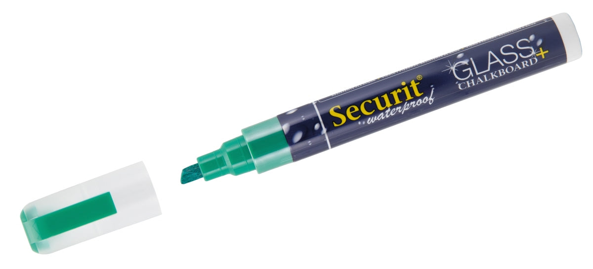 Marker mit abgenommener Kappe.