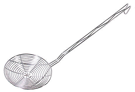 Küchensieb mit langem Griff.