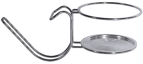 Metallhalterung für Gastronomiebedarf.