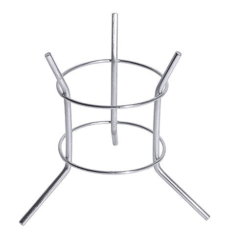 Metallständer für Speisenpräsentation.