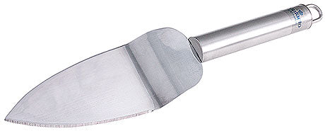 Tortenheber aus Edelstahl mit Griff.