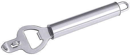 Flaschenöffner aus Edelstahl.