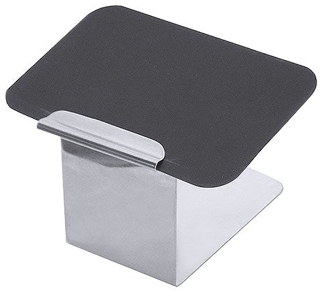 Edelstahl Tischkartenhalter Gastronomie.