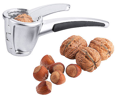 Nussknacker mit Nüssen.