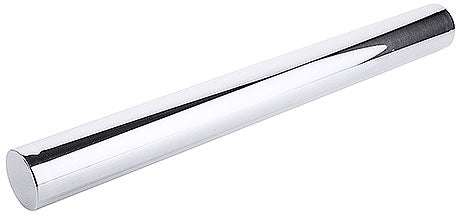 Silberner, zylindrischer Magnetstab.