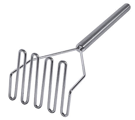 Kartoffelstampfer aus Edelstahl.