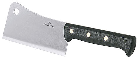 Hackmesser mit schwarzem Griff.