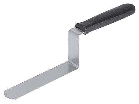 Winkelpalette mit schwarzem Griff.