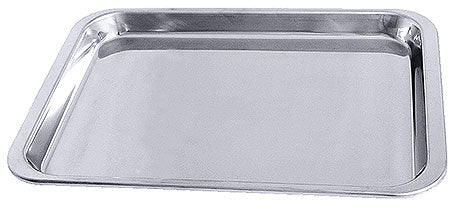 Metalltablett für Gastronomiebedarf.