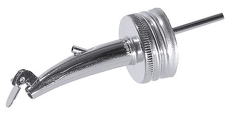 Metall-Ausgießer für Flaschen.