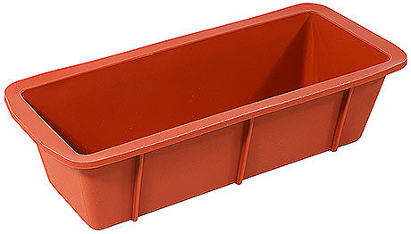 Rote Silikonbackform für Gastronomie.